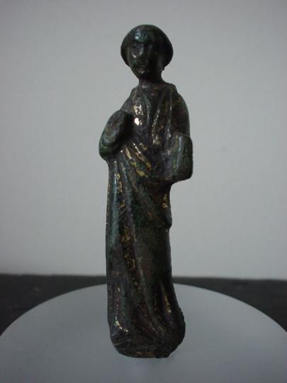 English fifteenth century processional cross figure of Saint John