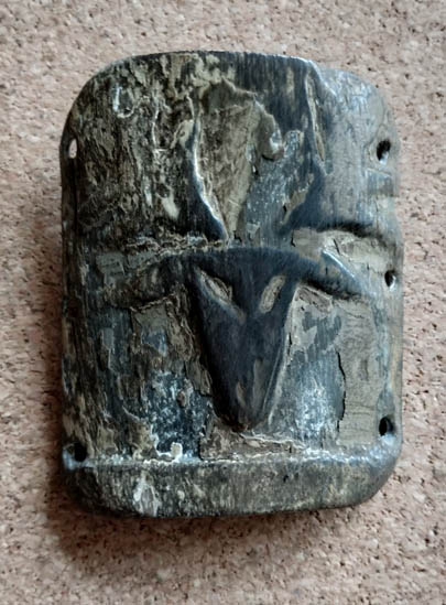 British Bronze Age gilded Archer's Tankard Mount