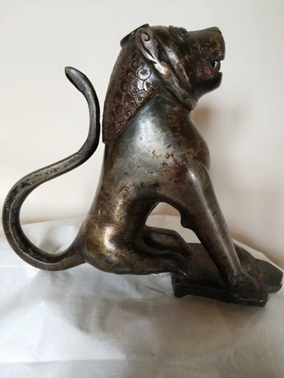 English fifteenth century oak figure of Mary Magdalene