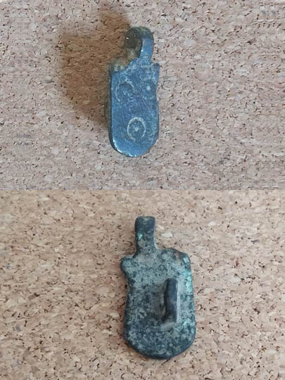 Anglo-Saxon Falconer's Silver Vervel