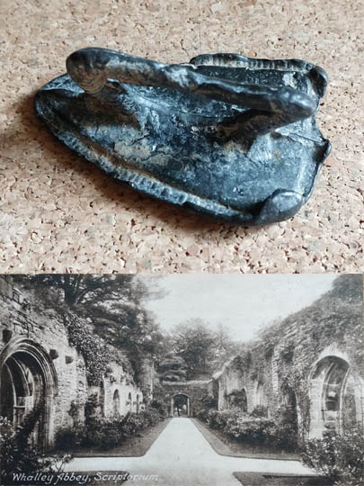 Medieval Silver Manuscript Repairing Tool from the Scriptorium of Whalley Abbey, Lancashire