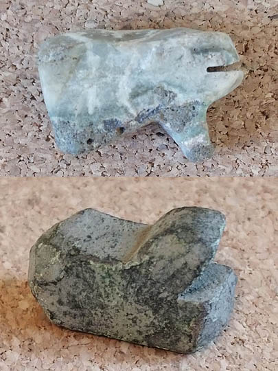 Viking Walrus Game Piece